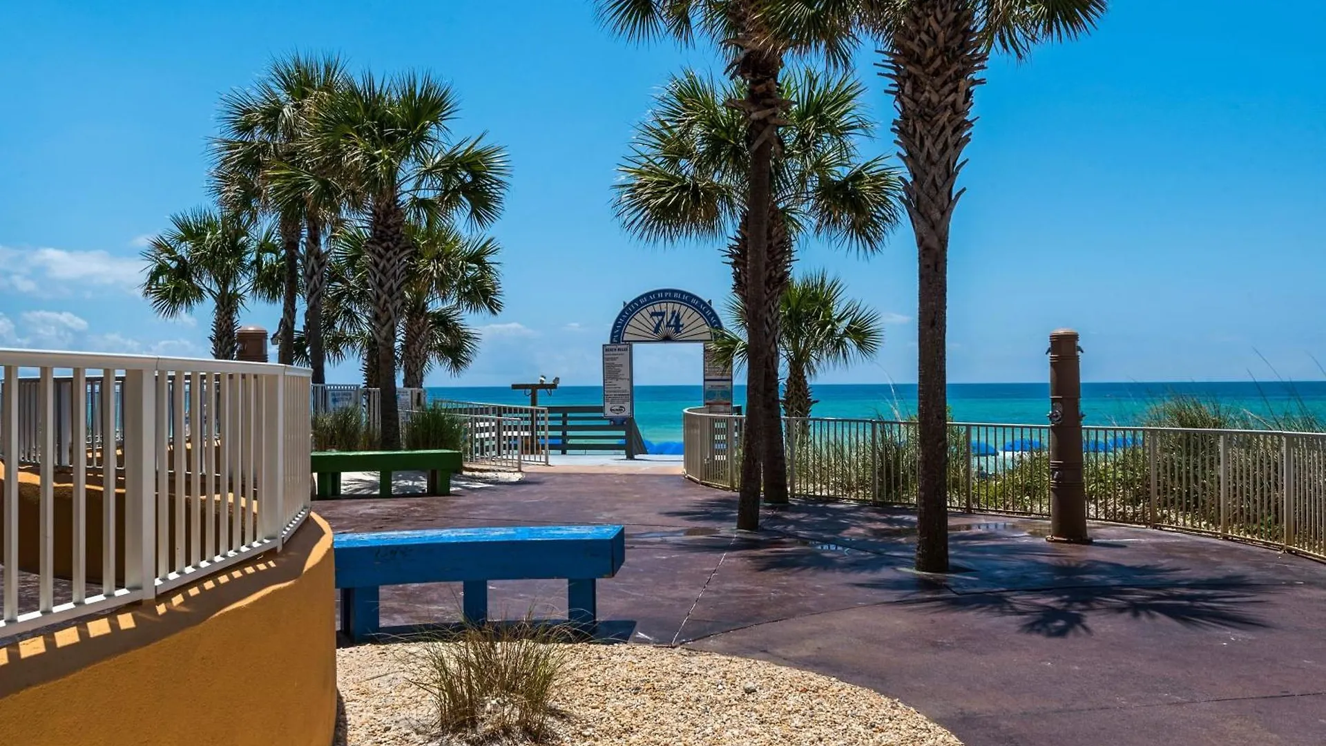 Pool Patio Outdoor Dining Walk To Shore Pier Park Sanctuary On Sands Panama City Beach 0*,